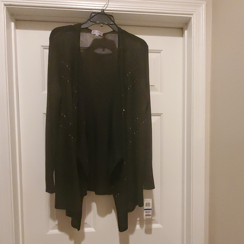 Black, Sparkling Swing Wrap